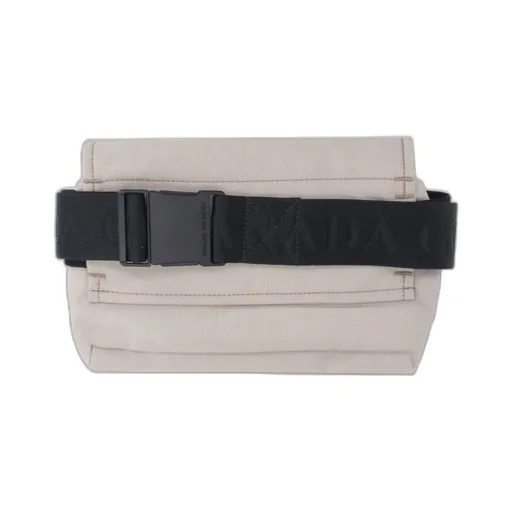 Logo-Patch Zipped Belt Bag