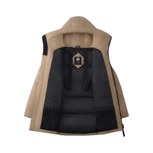 Long-Sleeved Down Jacket