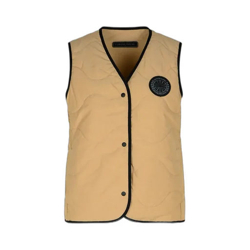 Logo Patch V-Neck Vest