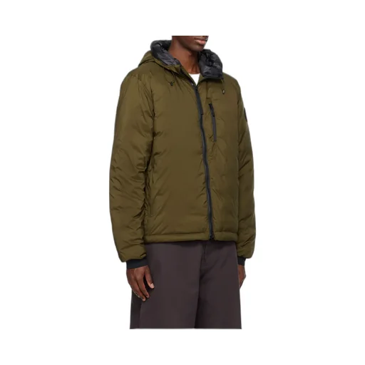 Zip-Up Hooded Down Jacket