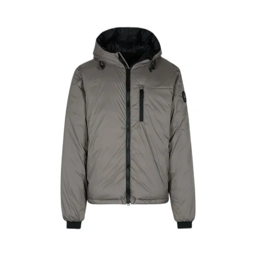 Zip-Up Hooded Down Jacket