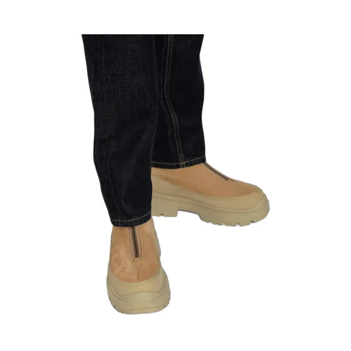 Zip-Detailed Boots