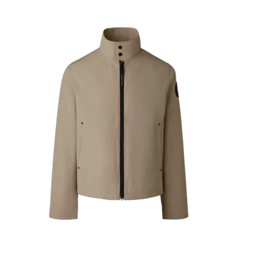Logo Patch Zip-Up Jacket