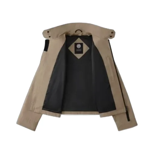 Logo Patch Zip-Up Jacket