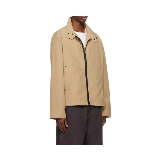Logo Patch Zip-Up Jacket