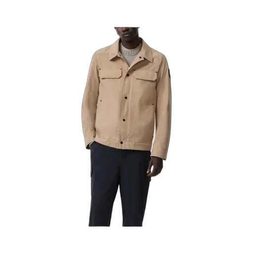 Logo Patch Long Sleeved Jacket