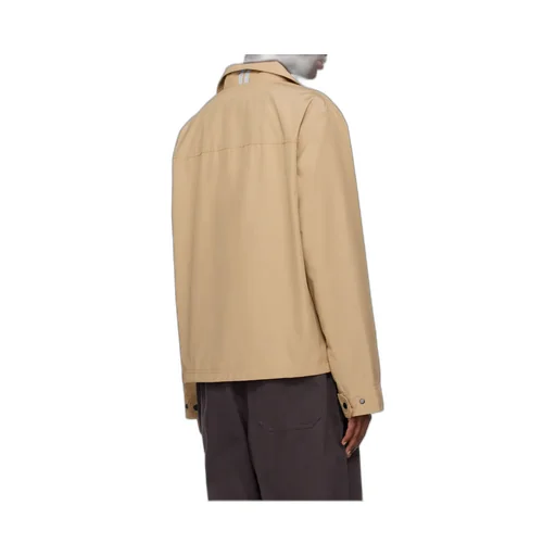 Logo Patch Zip-Up Jacket