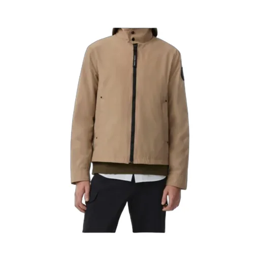 Logo Patch Zip-Up Jacket