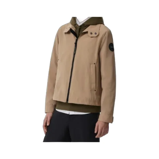 Logo Patch Zip-Up Jacket