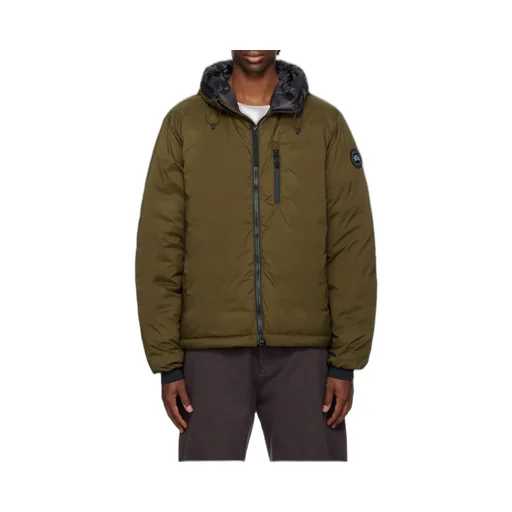 Zip-Up Hooded Down Jacket