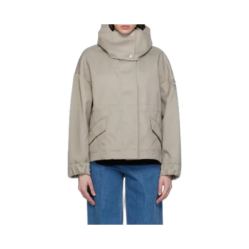 Olivine Zipper Casual Jacket