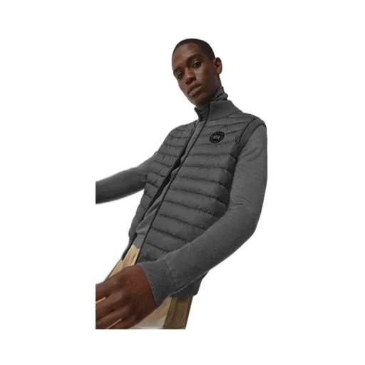 Hybridge Logo-Patch Quilted Gilet