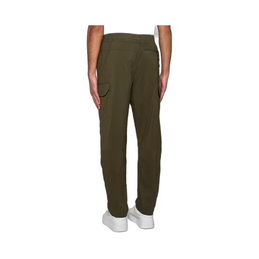 Tapered-Leg Drawstring Trousers