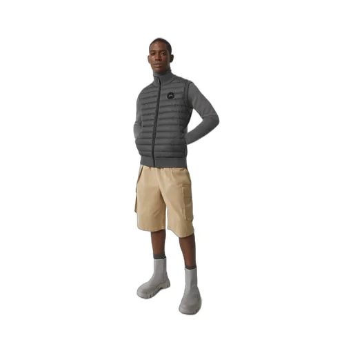 Hybridge Logo-Patch Quilted Gilet
