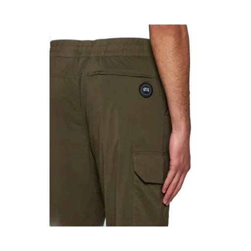 Tapered-Leg Drawstring Trousers