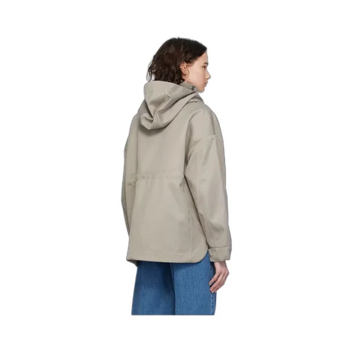 Olivine Zipper Casual Jacket