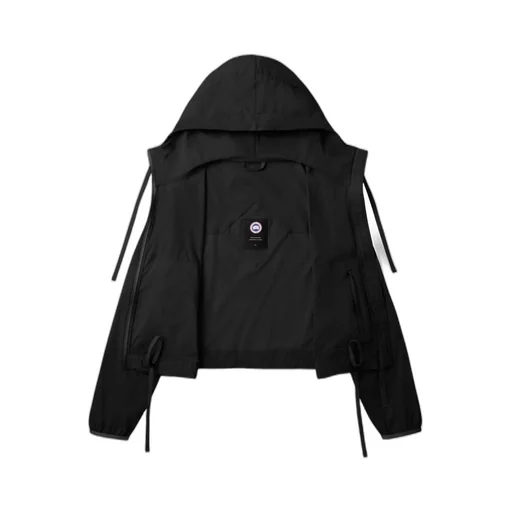 Kaslo Zip-Up Cropped Windbreaker