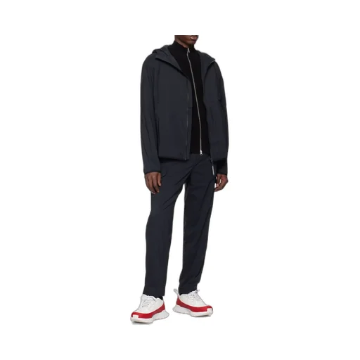 Logo Patch Drawstring Cargo Trousers