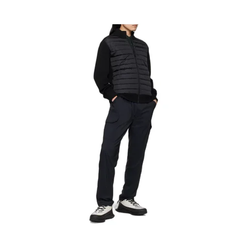 Logo Patch Drawstring Cargo Trousers