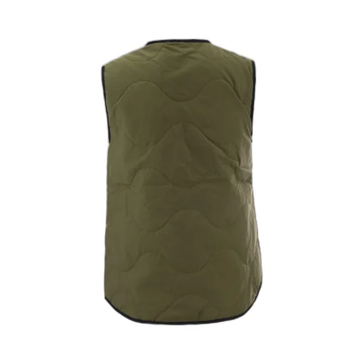 Logo Patch Padded Vest