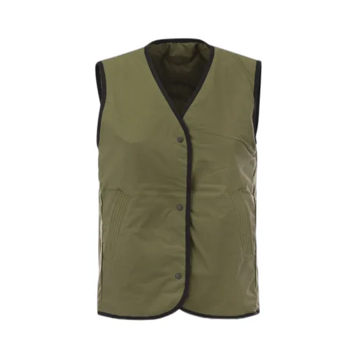 Logo Patch Padded Vest