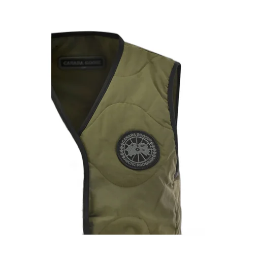 Logo Patch Padded Vest