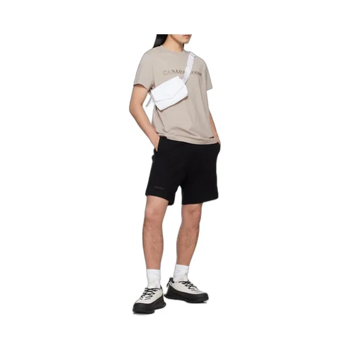 Logo-Patch Foldover Top Belt Bag