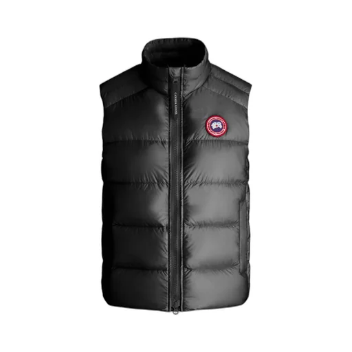Logo Patch Zip-Up Padded Gilet