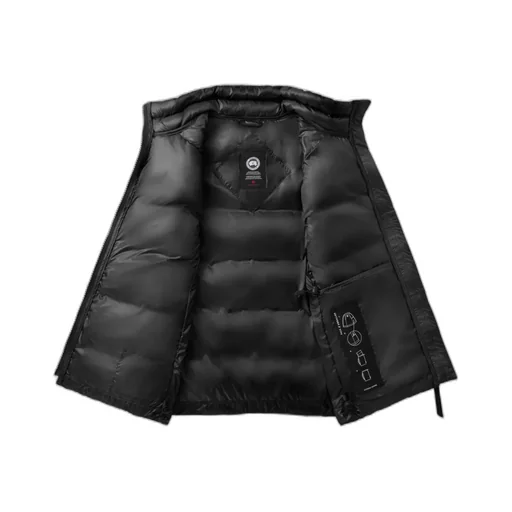 Logo Patch Zip-Up Padded Gilet