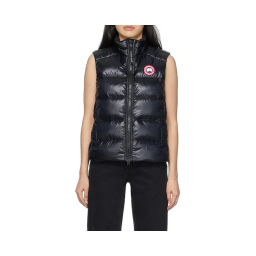 Logo Patch Zip-Up Padded Gilet