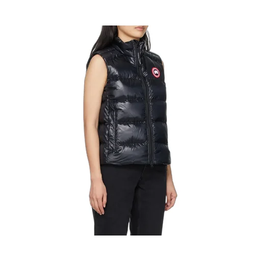 Logo Patch Zip-Up Padded Gilet
