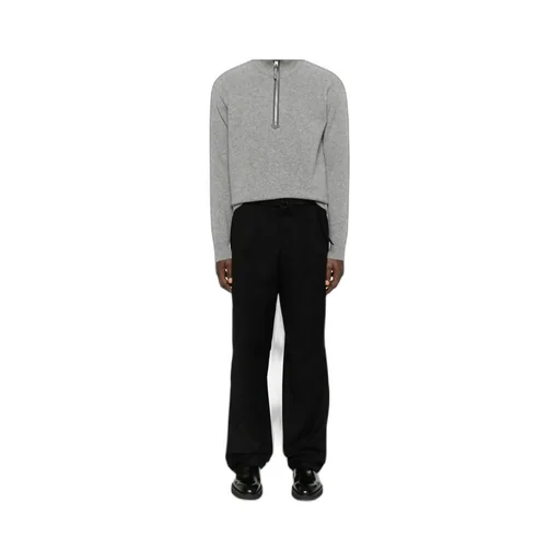 Casual Pants With Belt Loops