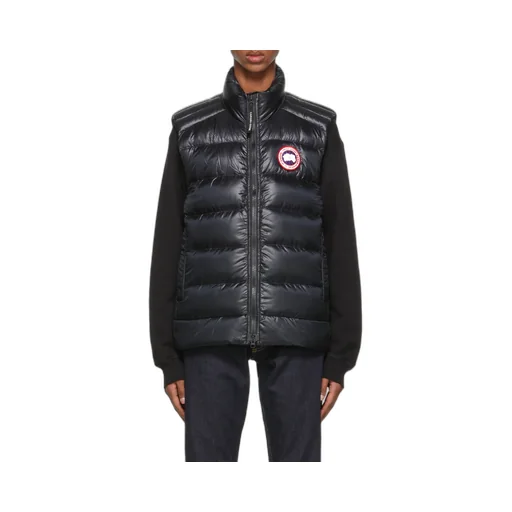 Crofton Zipped Logo Patch Down Gilet