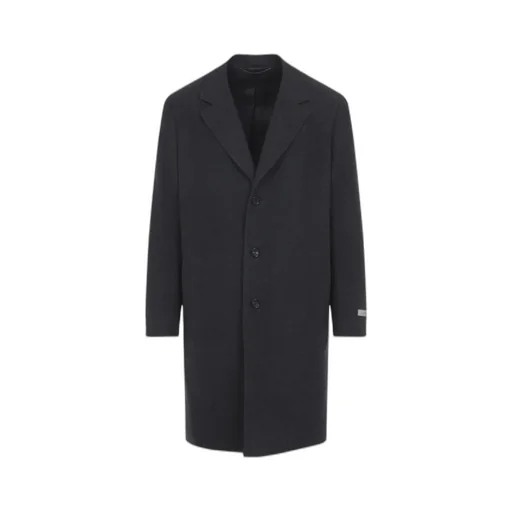 Wool Single-Breasted Coat