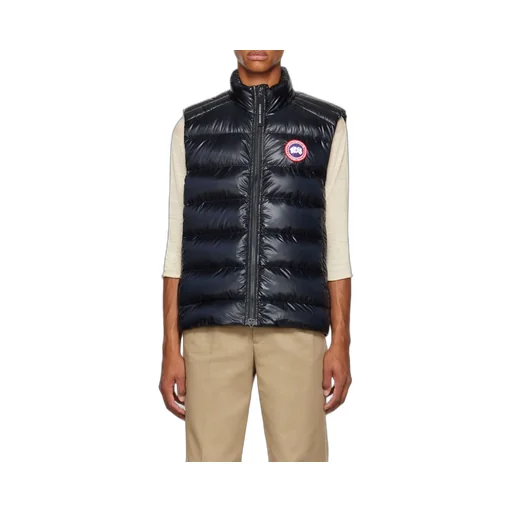 Crofton Zipped Logo Patch Down Gilet