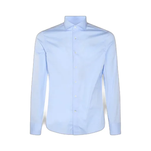 Long-Sleeve Button-Fastening Shirt