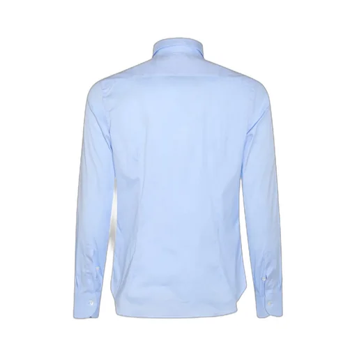 Long-Sleeve Button-Fastening Shirt