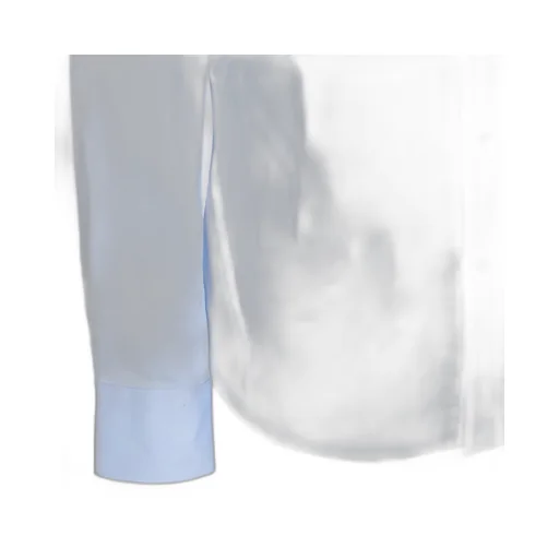 Long-Sleeve Button-Fastening Shirt