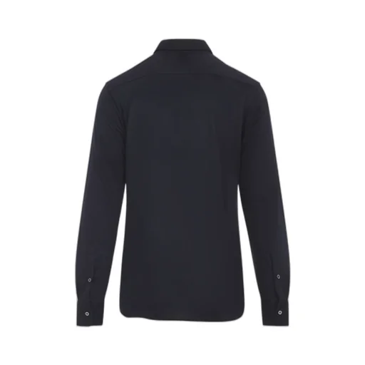 Long-Sleeve Button-Fastening Shirt