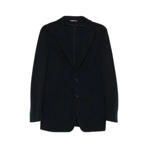 Patch-Pocket Knitted Blazer