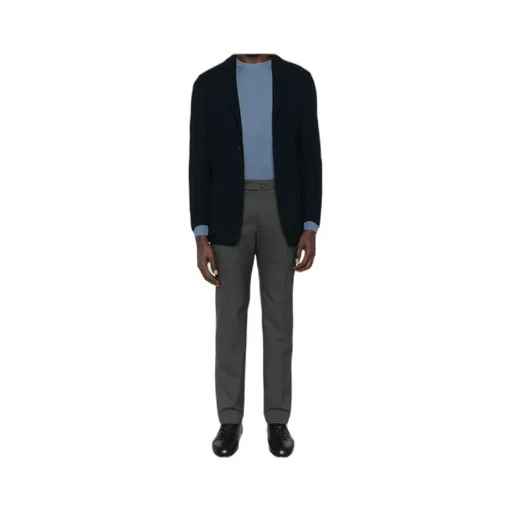 Patch-Pocket Knitted Blazer