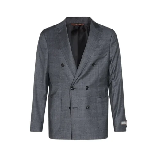 Double-Breasted Wool Blazer