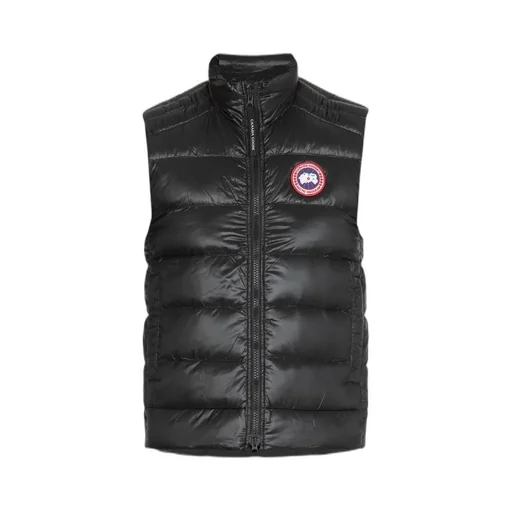 Crofton Zipped Logo Patch Down Gilet