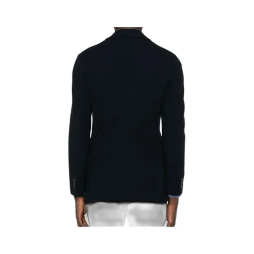 Patch-Pocket Knitted Blazer
