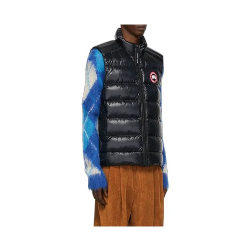 Crofton Zipped Logo Patch Down Gilet