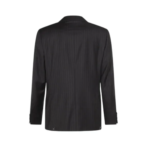 Pinstripe Wool Suit