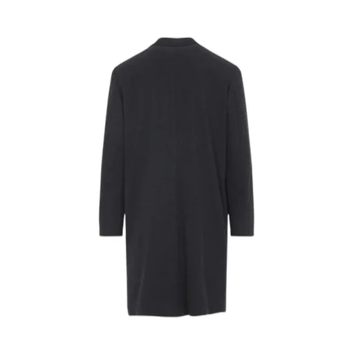 Wool Single-Breasted Coat