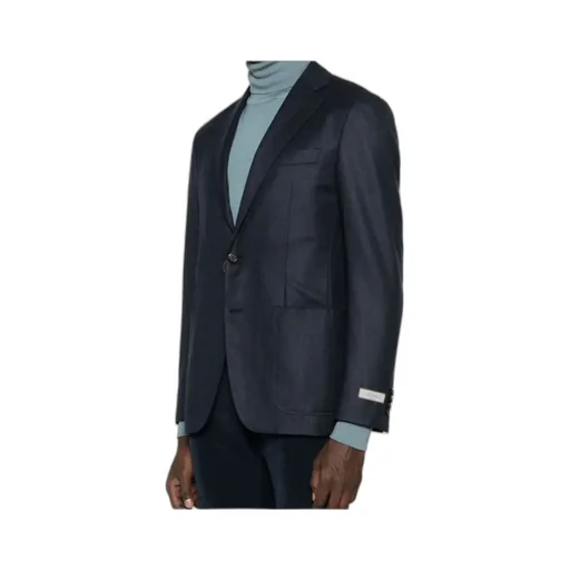 Patch-Pocket Two-Button Blazer