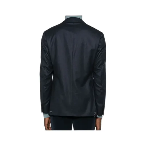 Patch-Pocket Two-Button Blazer