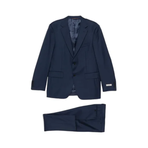 Long Sleeve Jacket Belt Loops Pants Suit